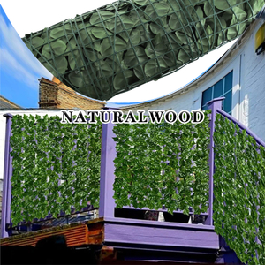 Faux Foliage Panels Artificial Green Grass Plant Wall for Garden Decoration