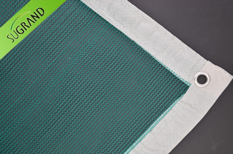 750gsm Triangle knit green construction safety net