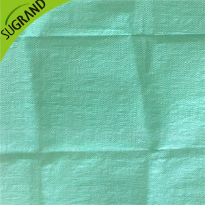 White And Green 90gsm Ground Cover for Gardens