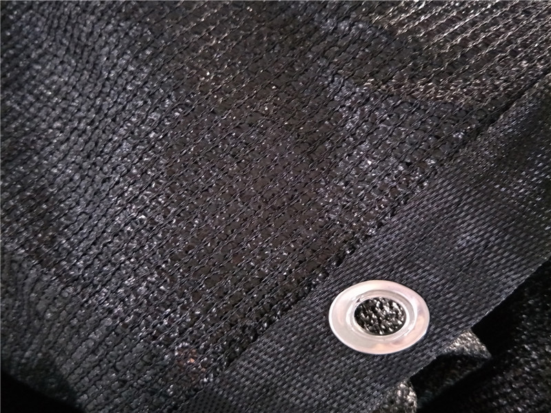Ourdoor Black Knitted Aluminum Foil Shade Net With UV