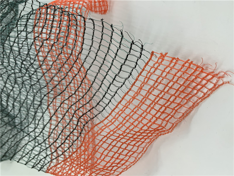55GSM Black and Green France Olive Net With Red Reinforced Edge