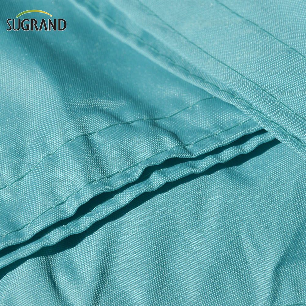 100% Virgin HDPE Anti UV Green Sun Shade Sail Outdoor 
