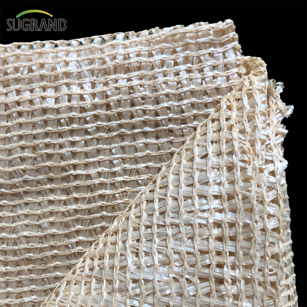 HDPE dark green/balck all tape shade net