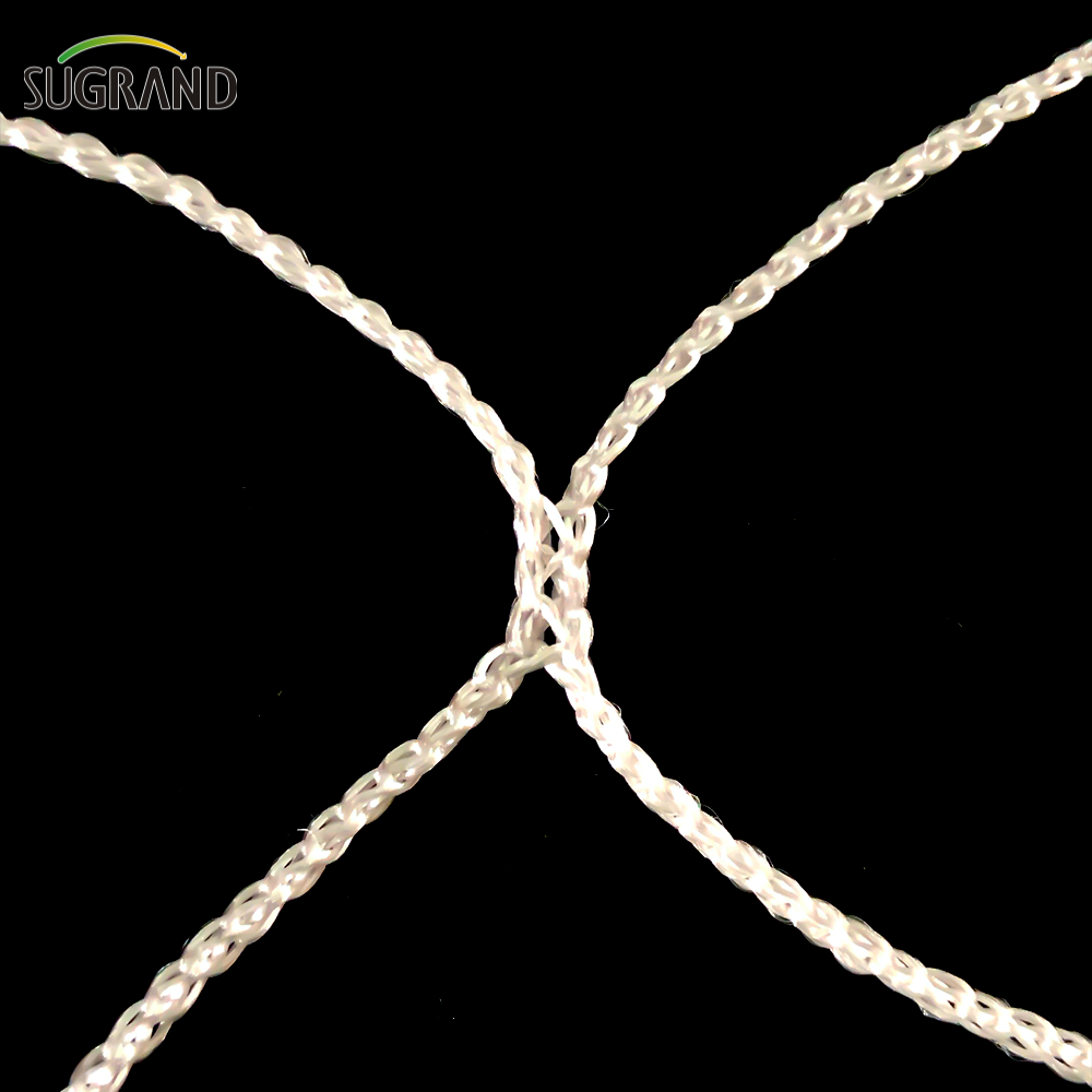 New HDPE white plant support net 