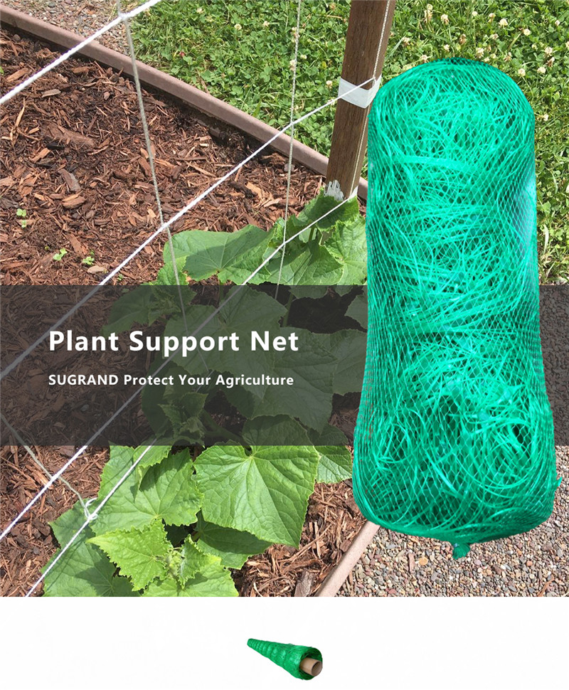 HDPE Plant Protection Net Plant Support Net Climbing Trellis Net from