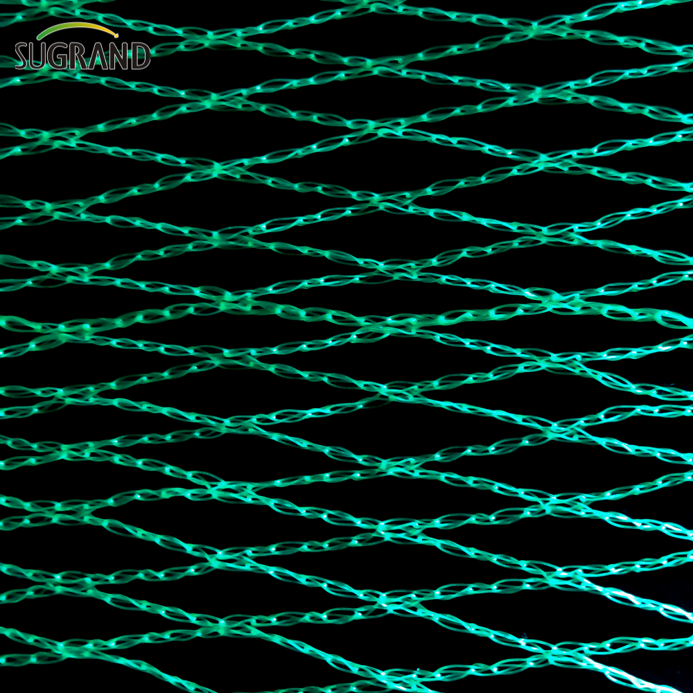 7GSM tape dark green anti bird net