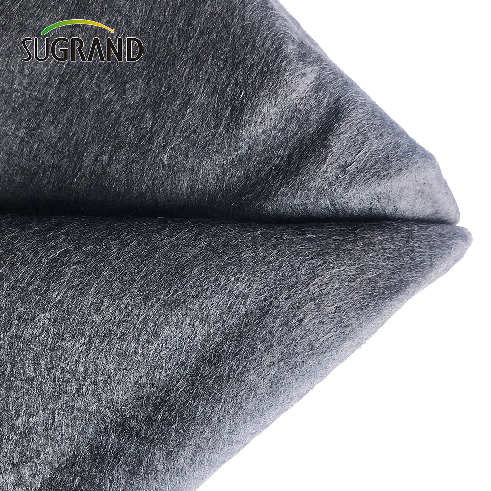 90GSM Black PP Non Woven Cloth For Landscape Weed Mat 