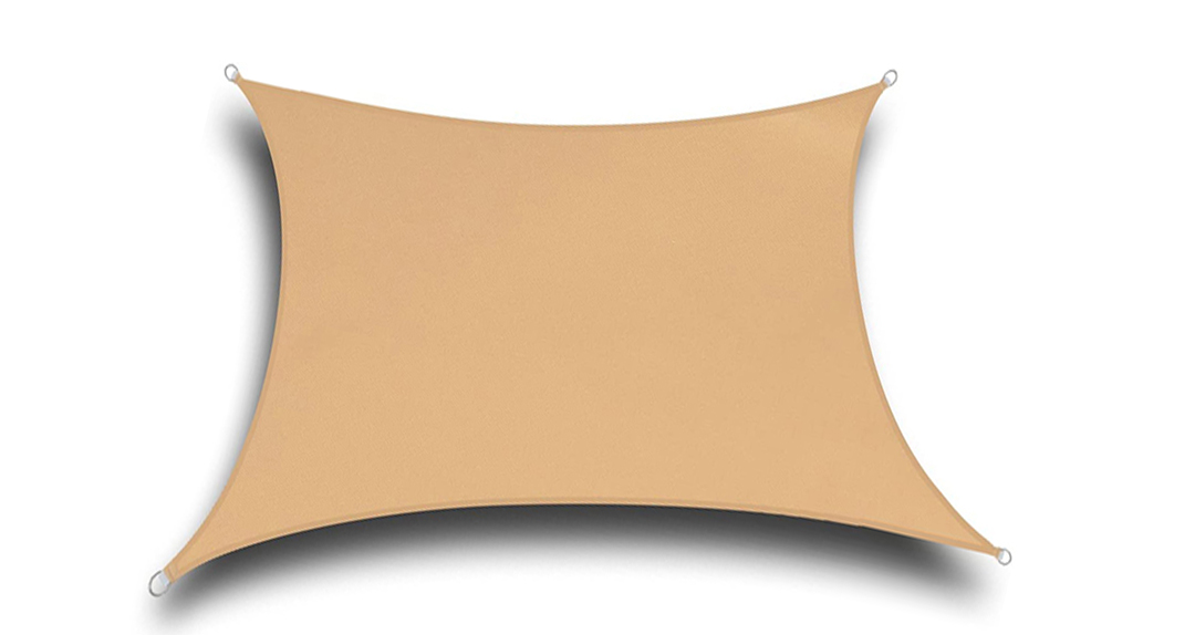 Yellow Sun Sail Carport Fabric Sun Shade Sail from China manufacturer