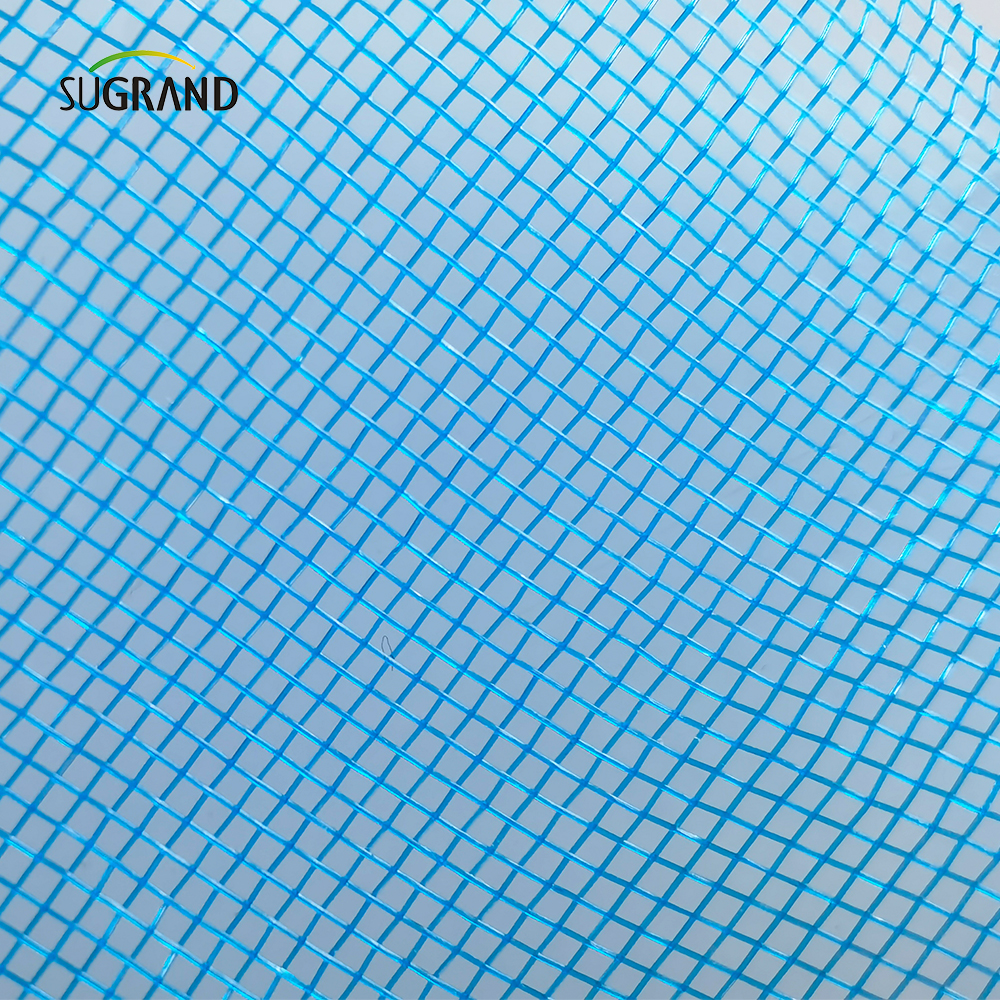 Blue HDPE And UV Mosquito Screen Mesh Net For Windows Or Door