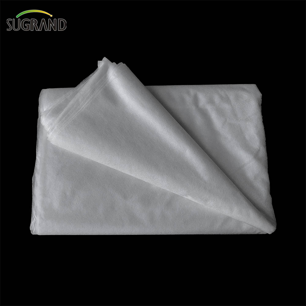100G 2x50M Agriculture PP White Non Woven Cloth 