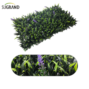 Artificial Boxwood Panels Green Artificial Grass Wall