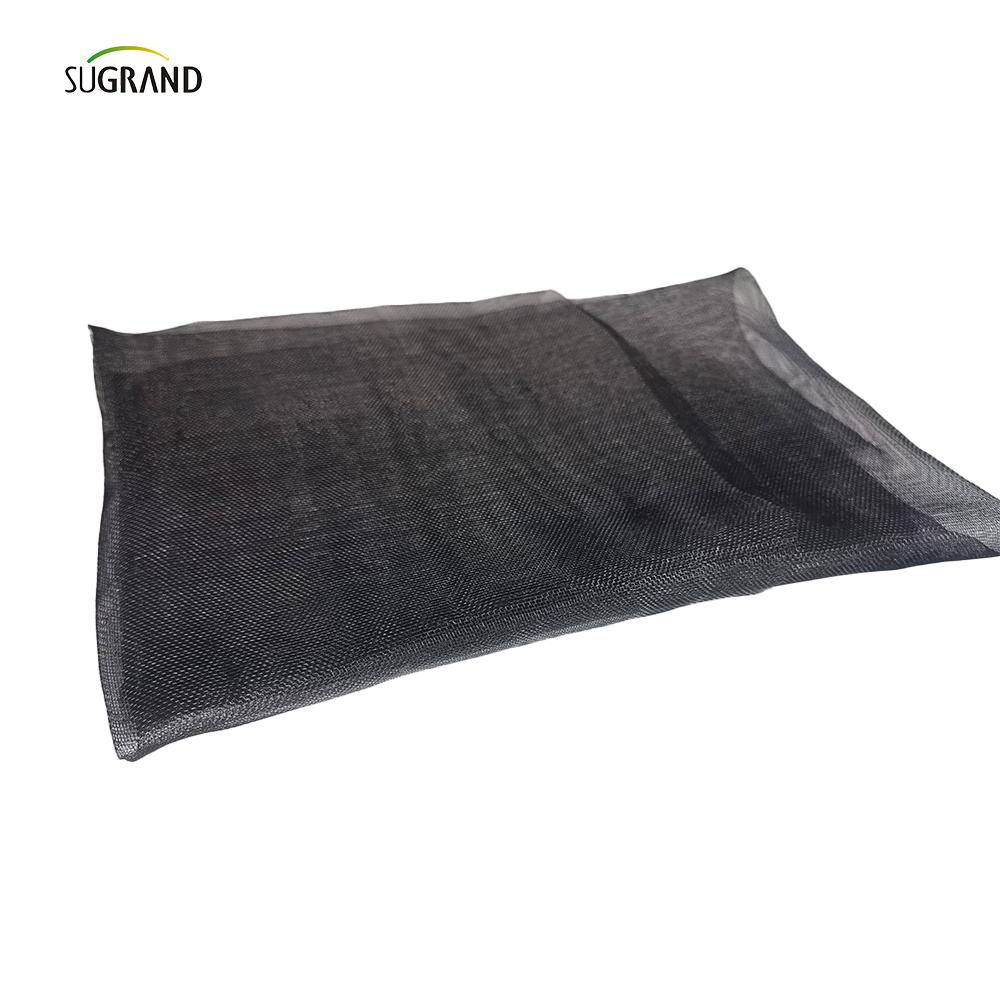 HDPE+UV Grey 110g/m2 Plastic Screen Mesh Insect Proof Rolls Net For Greenhouse