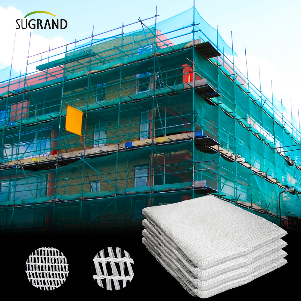 HDPE And UV White Building Protection Scaffolding Debris Net