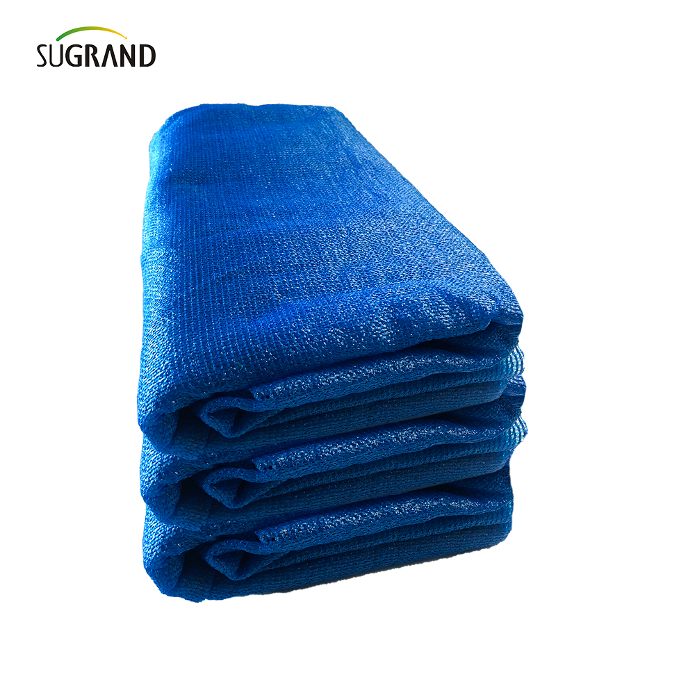 70% Blue Sunblock Greenhouse 135GSM Shade Net 