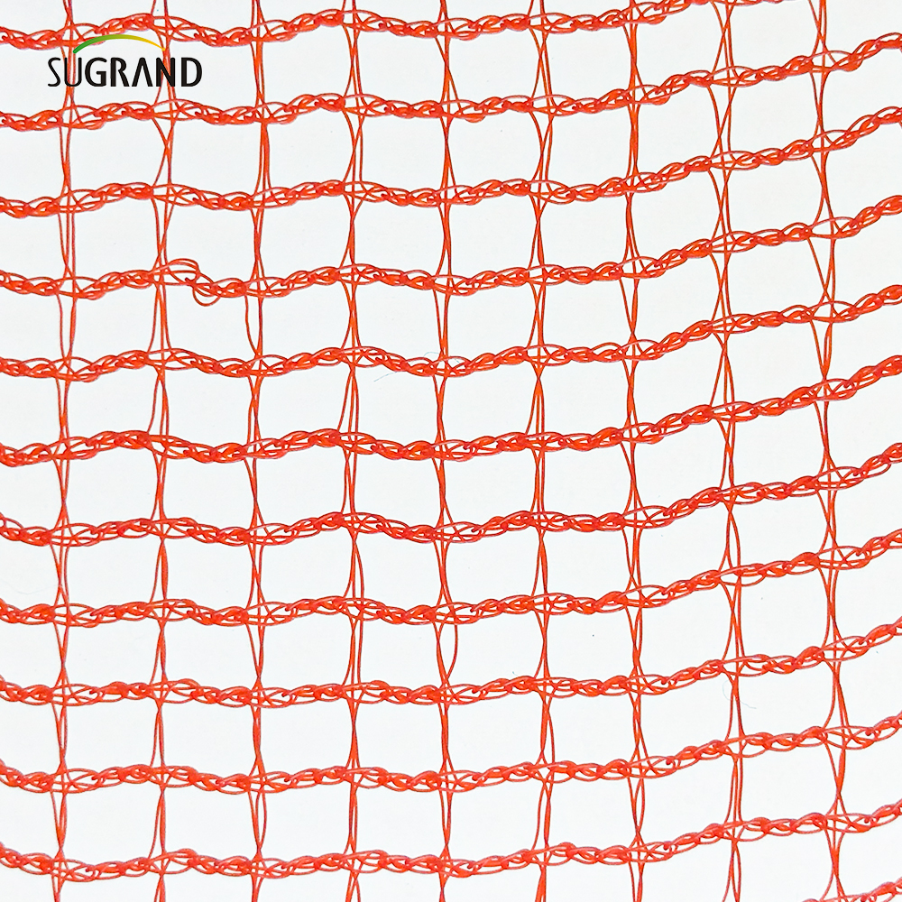 HDPE Material Orange Scaffold Safety Net Warning Mesh Net